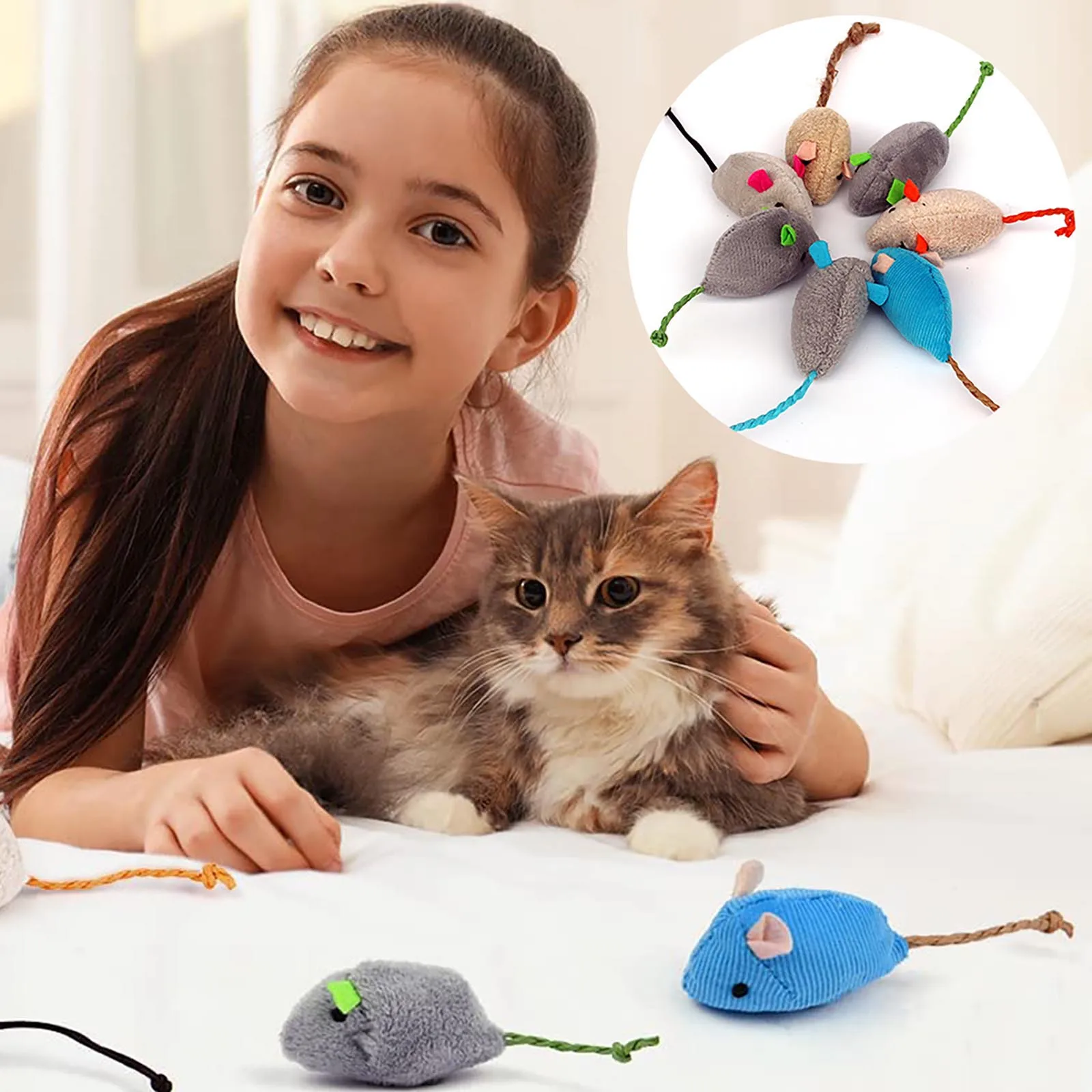 Brinquedo interativo de pelúci - Catnip Interactive Plush Mouse avaliação e preço